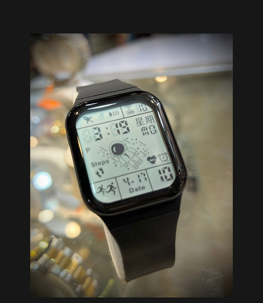 Digital LED Sports Watch for Men & Students – Waterproof Sport Wrist Watch with Alarm, Date & Rubber Strap