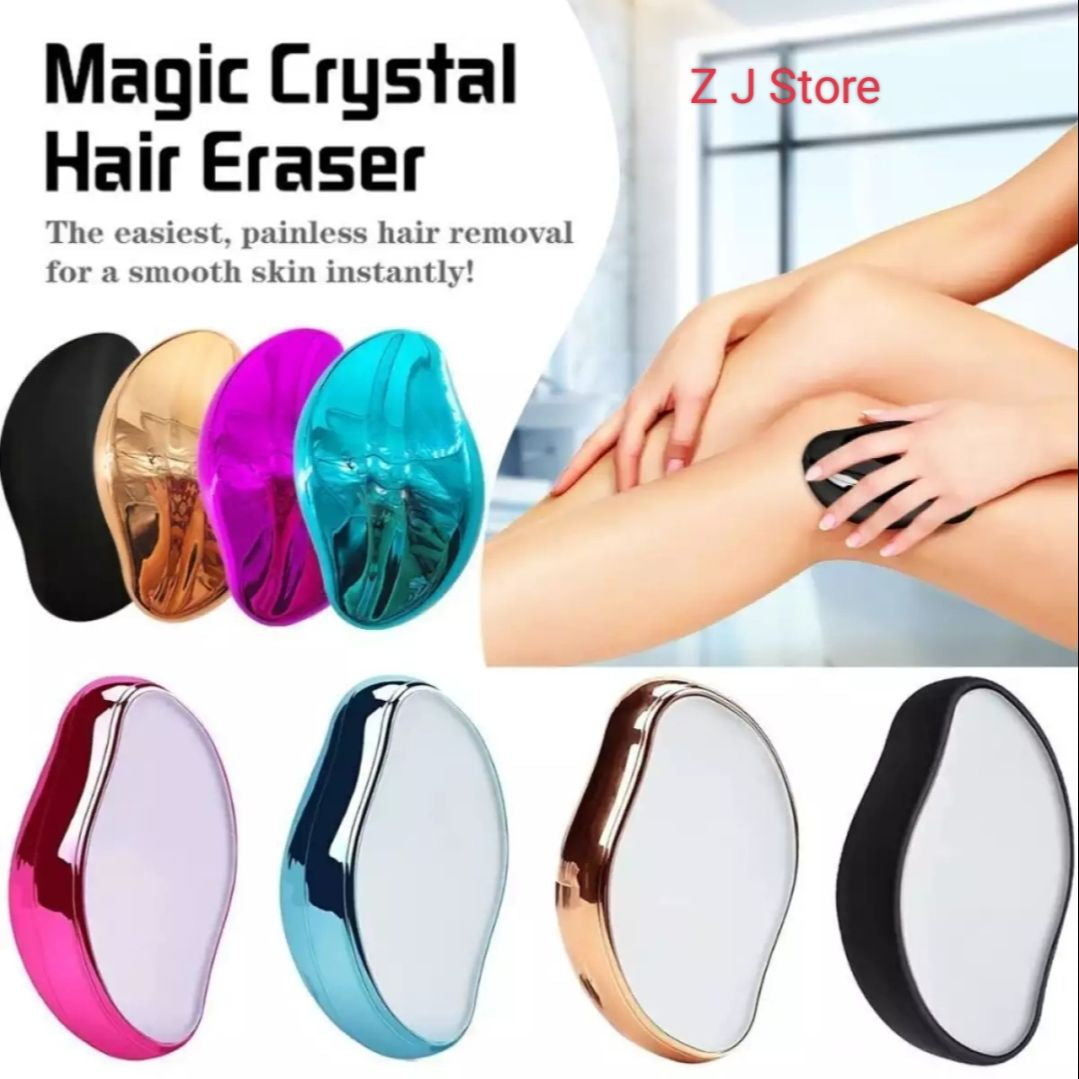 Painless Crystal Hair Remover – Nano Glass Hair Removal Tool for Men & Women