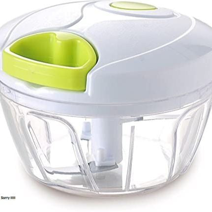 Hand-Pulled Garlic Chopper – Manual Multifunction Grinder for Vegetables, Meat & Herbs