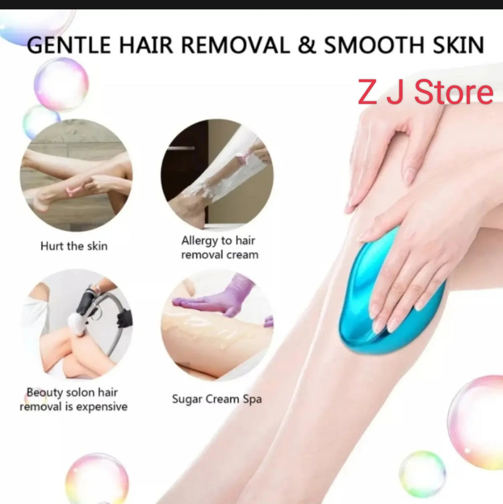 Painless Crystal Hair Remover – Nano Glass Hair Removal Tool for Men & Women