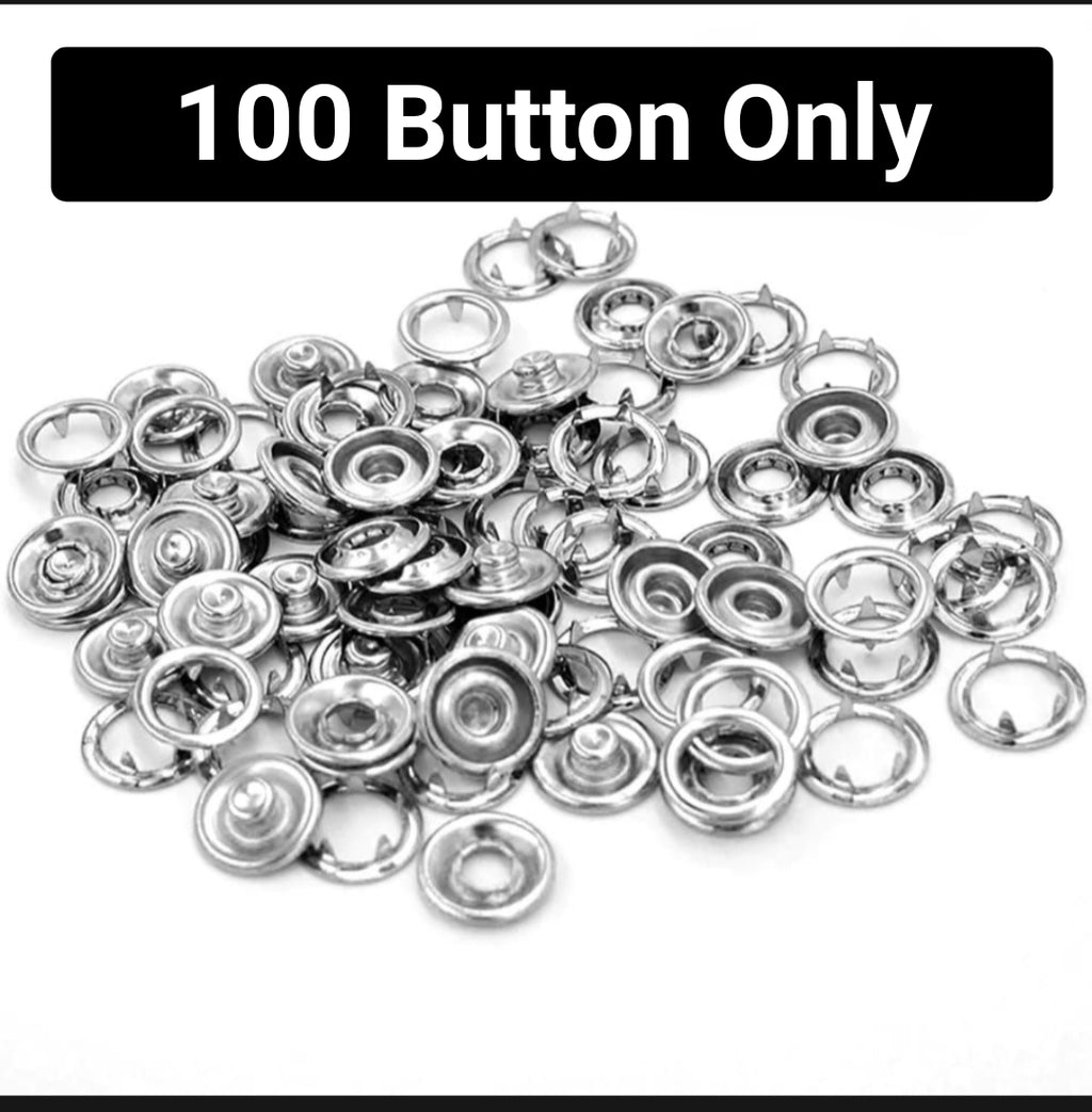 Plier Press Studs Tool – 9.5mm Metal Snap Button Pliers for DIY Sewing, Leather, Bags & Clothes