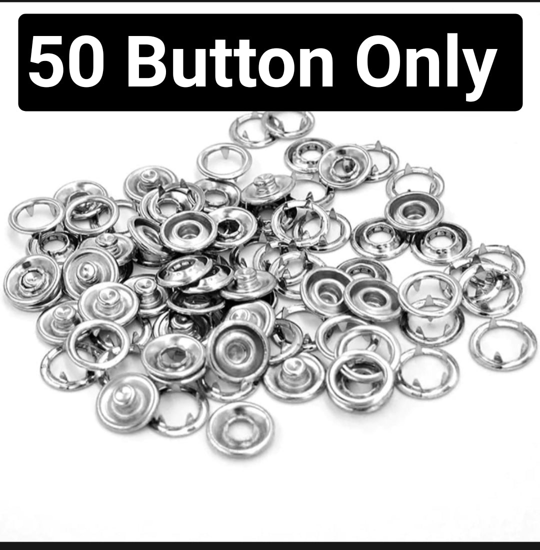 Plier Press Studs Tool – 9.5mm Metal Snap Button Pliers for DIY Sewing, Leather, Bags & Clothes